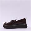 Wonders Xfly Chunky Loafer - Brown Patent